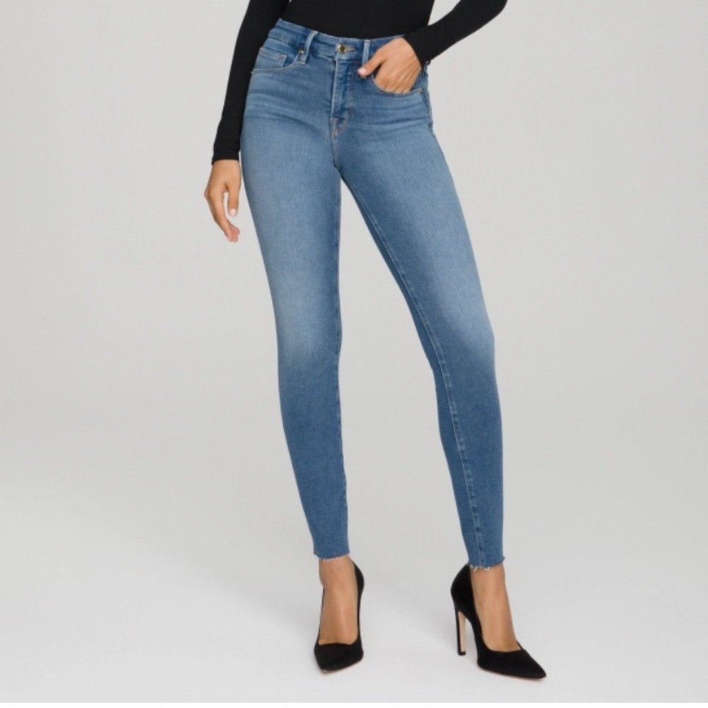 Good American Good Leg High Waist Skinny Jeans